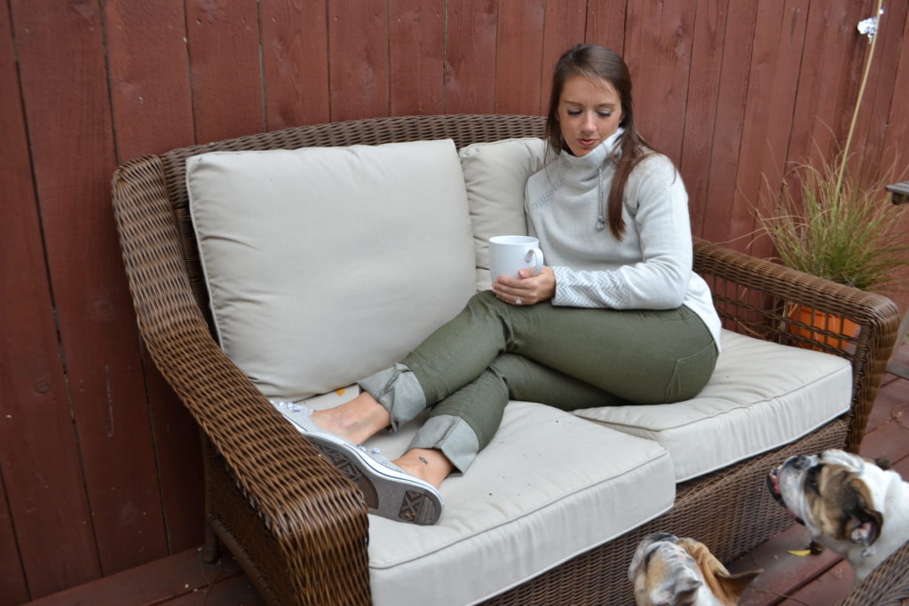 Fit Girl in Flight - PrAna Fall Style