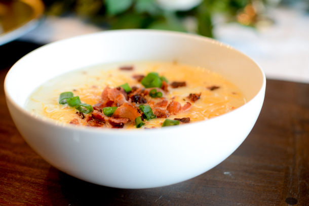 Cauliflower Baked Potato Soup