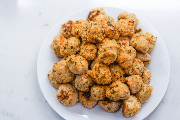Chicken Meatballs with Hidden Veggies (Recipe)