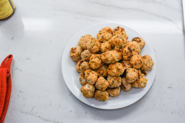 Chicken Meatballs with Hidden Veggies (Recipe)