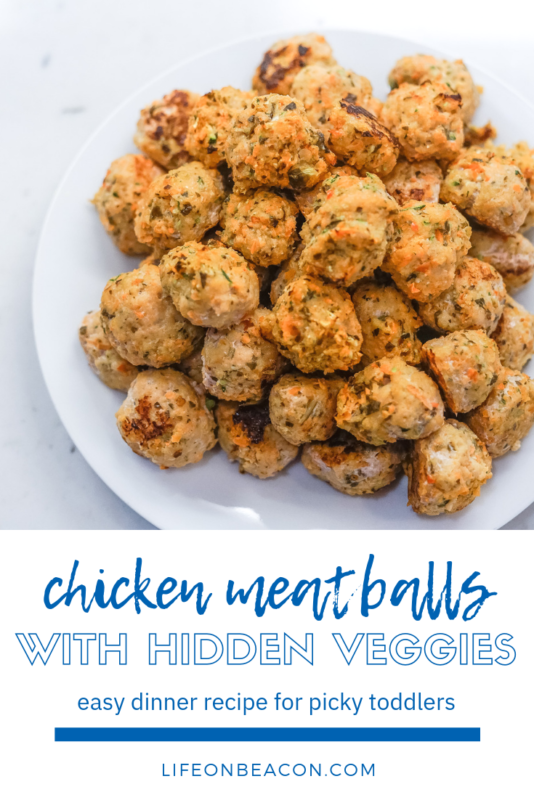 Chicken Meatballs with Hidden Veggies (Recipe)