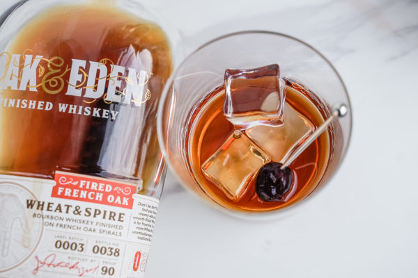 Vanilla Cherry Old Fashioned with Oak & Eden