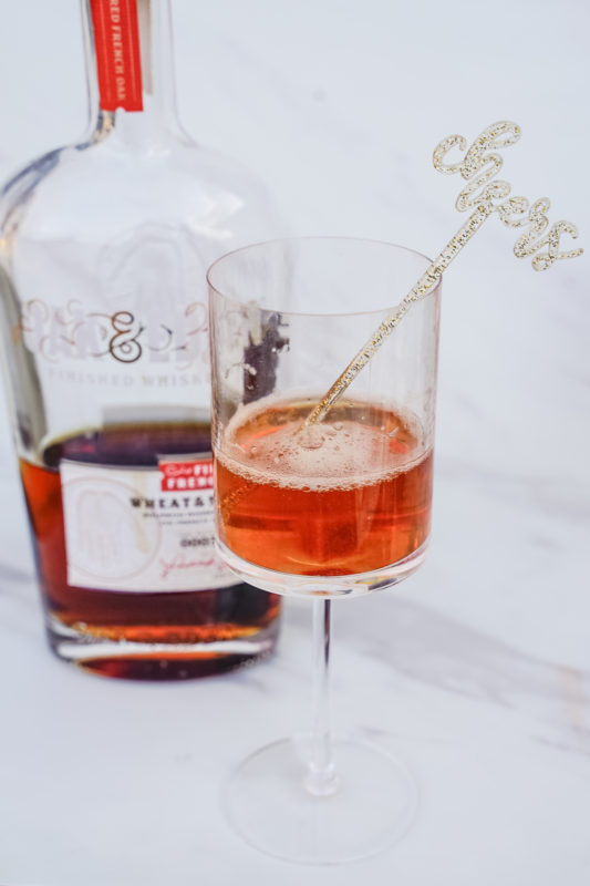 Spiked Champagne Cocktail with Oak & Eden