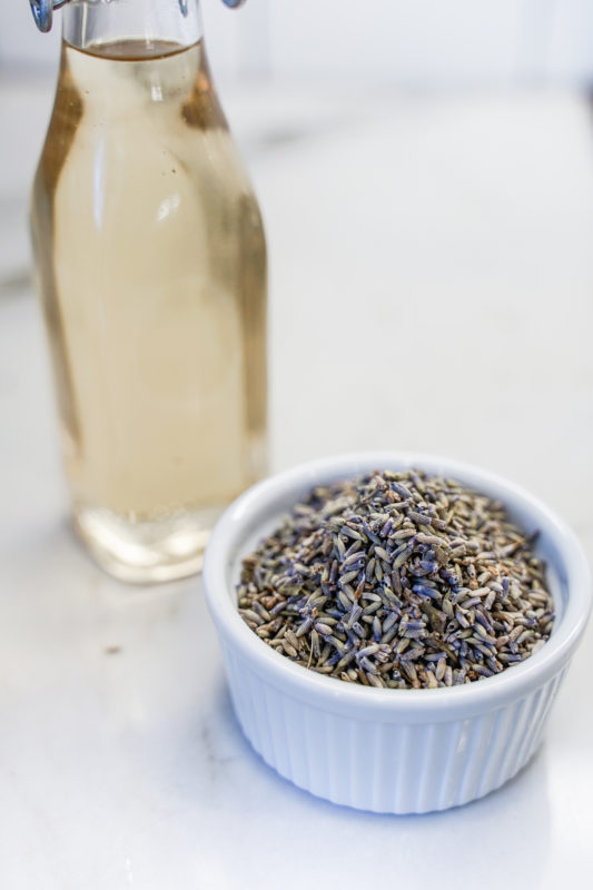 Homemade Lavender Simple Syrup