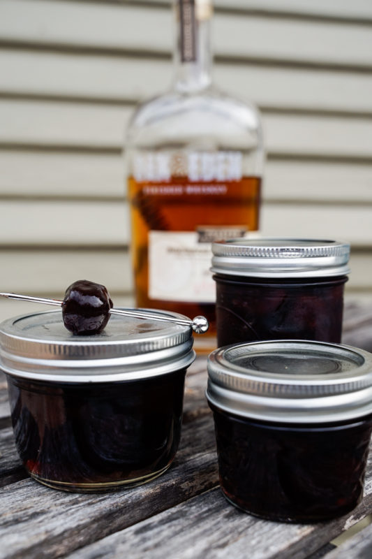 Vanilla Bourbon Cocktail Cherry Recipe, with Oak & Eden