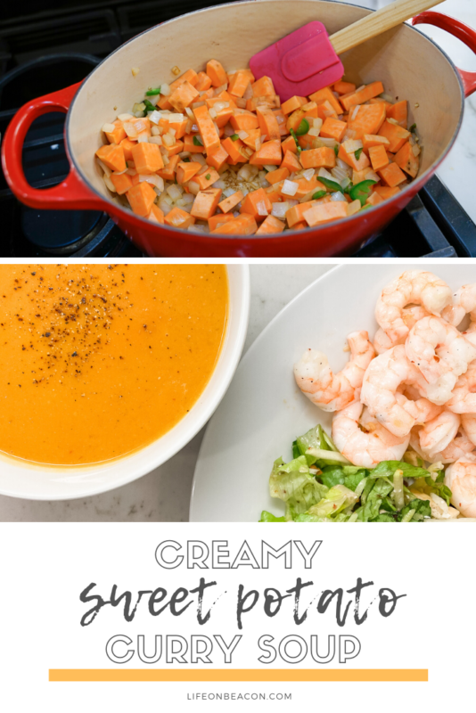 Creamy Sweet Potato Curry Soup Recipe