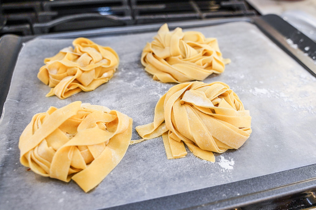 Easy homemade pasta dough with KitchenAid pasta roller