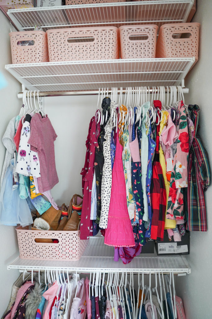 Transforming our Toddler's Tiny Closet