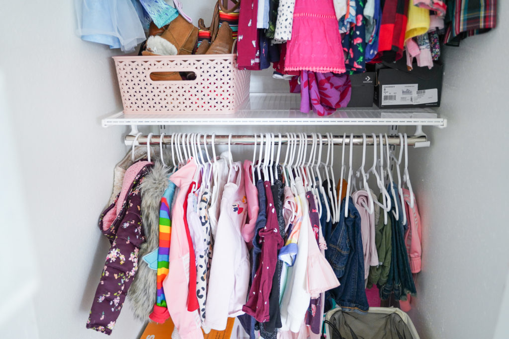 Transforming our Toddler's Tiny Closet