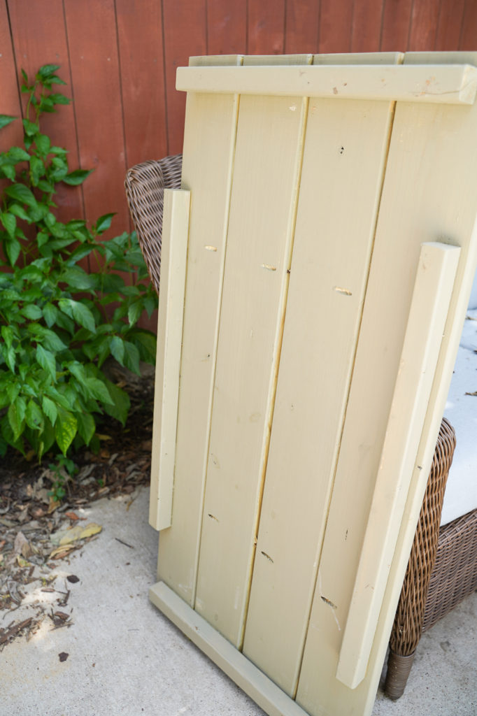 Removable top for a DIY Sand Table, with full directions and photos