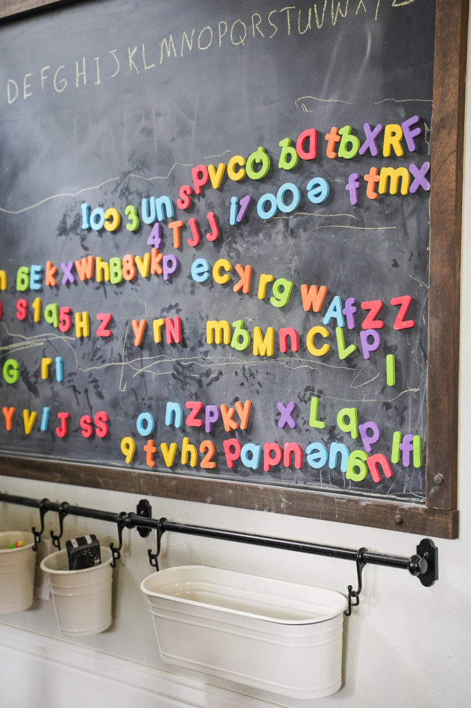 Step-by-step instructions for building a DIY magnetic chalkboard