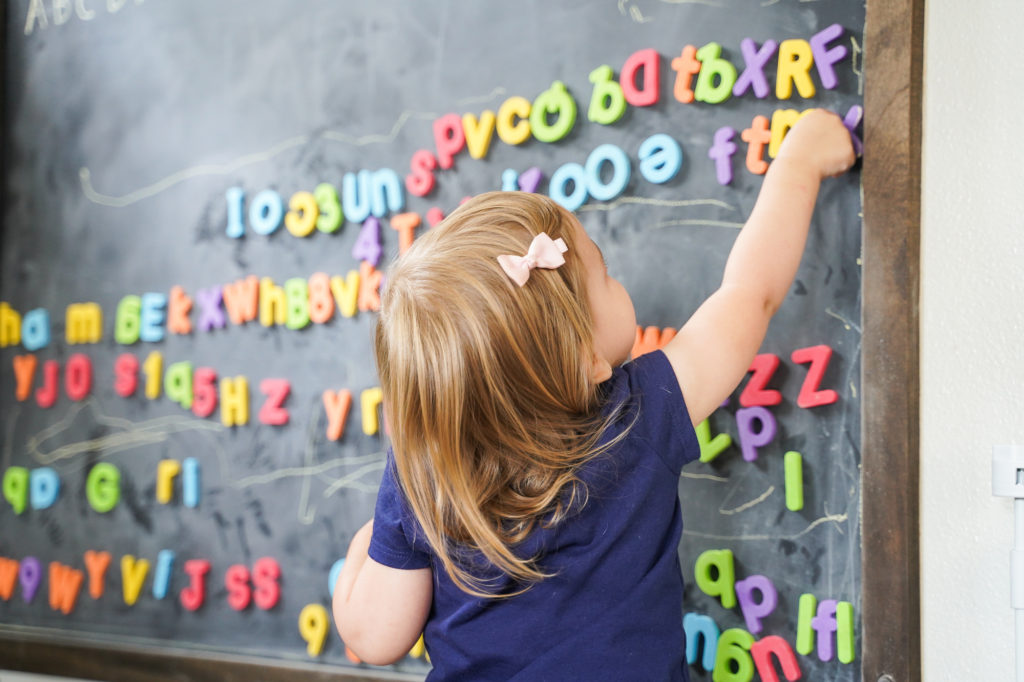 Step-by-step instructions for building a DIY magnetic chalkboard