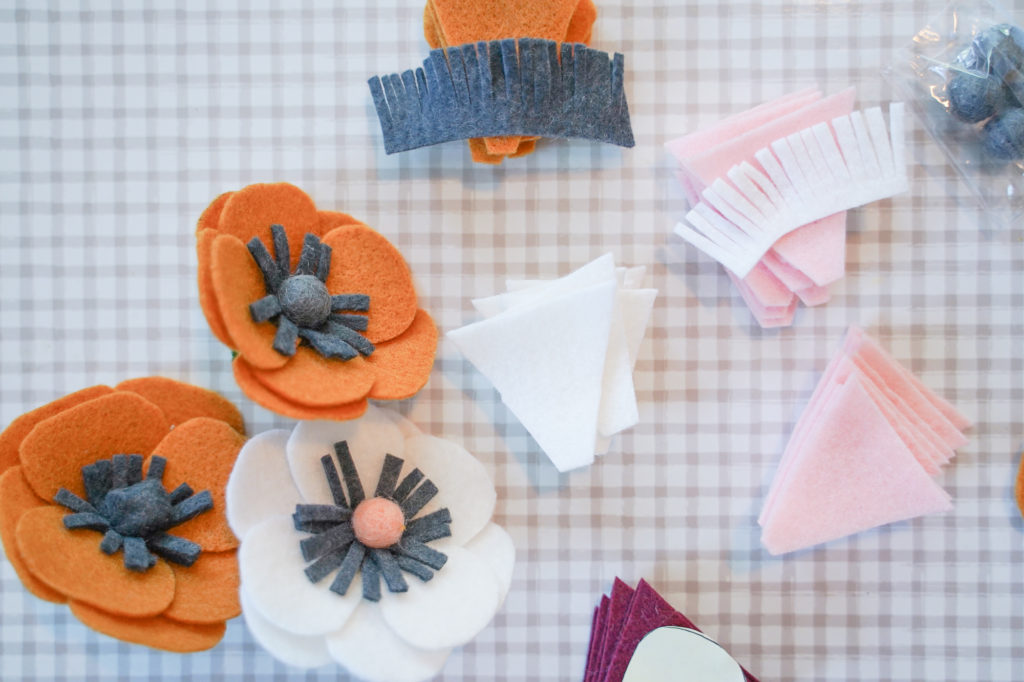 DIY Felt Flower Mobile for a Nursery - Under $15!