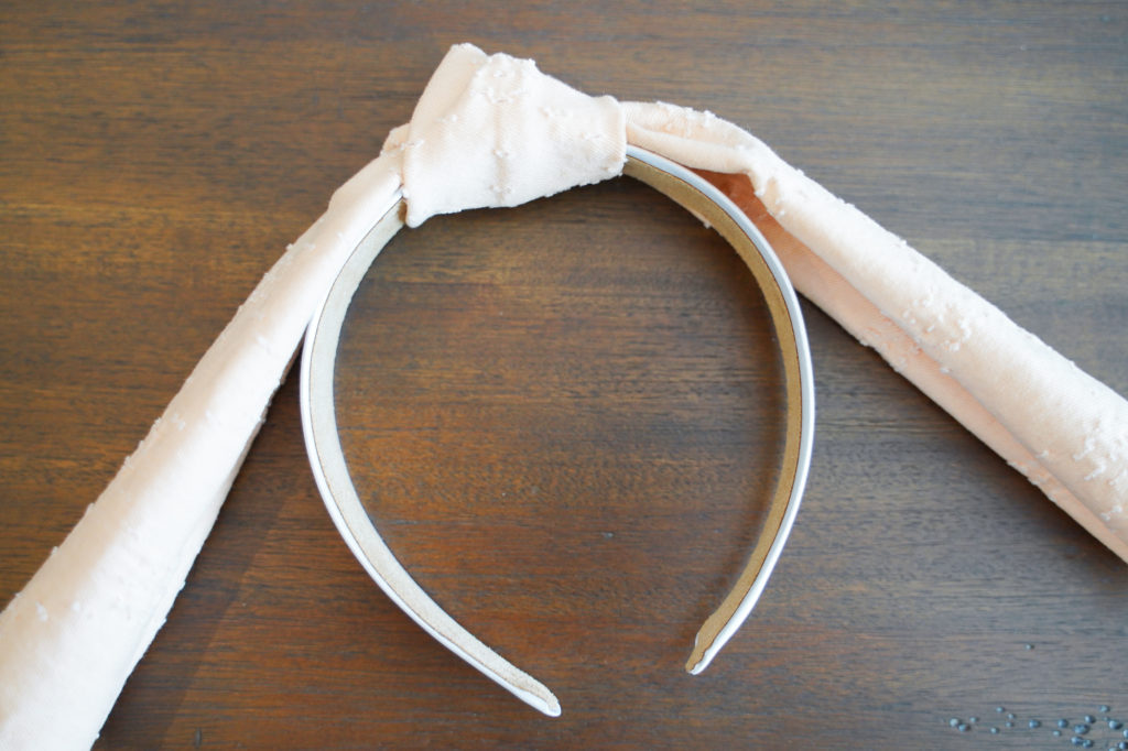 How to create an Anthropology lookalike headband (photo tutorial)