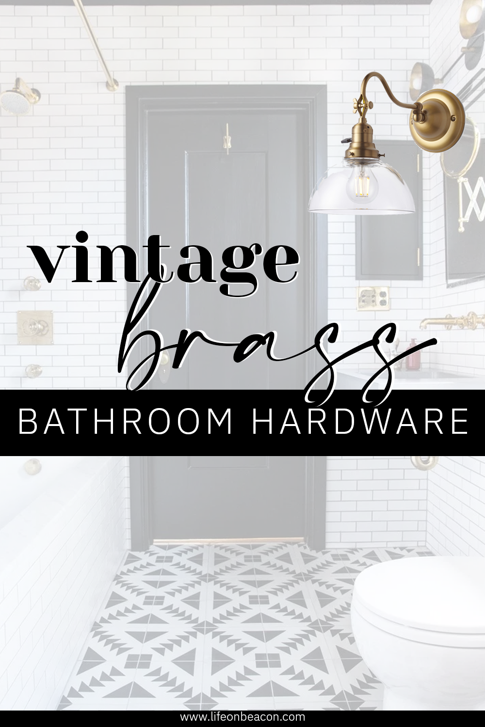 Vintage Brass Bathroom Hardware | Life on Beacon
