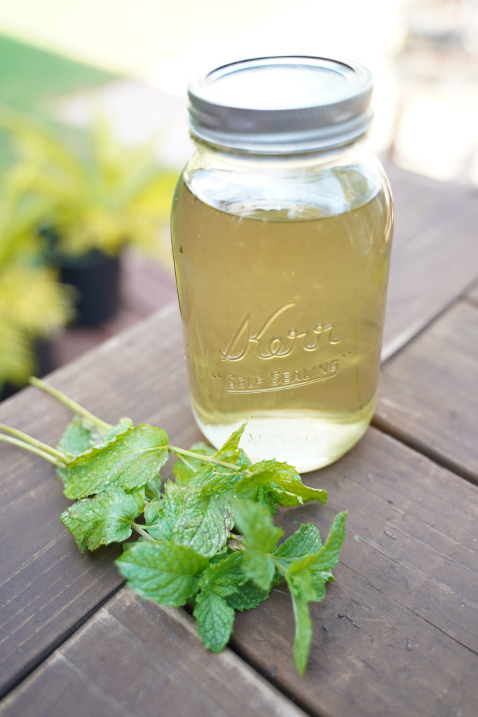 How to make mint syrup for big batch mojitos
