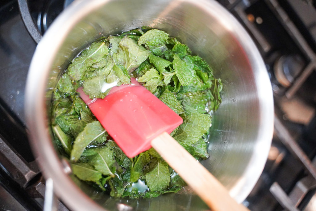 Mint Syrup for Big Batch Mojitos