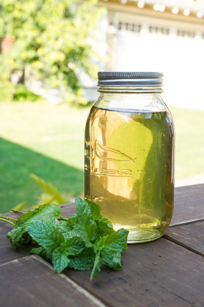 Mint infused simple syrup recipe