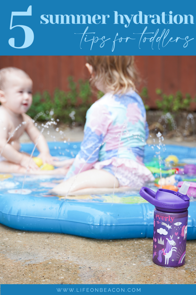 5 summer hydration tips for toddlers