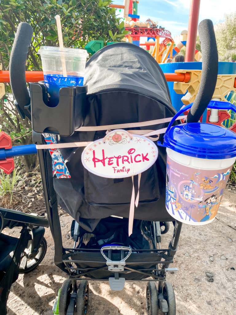 Disney World Stroller Tag with last name
