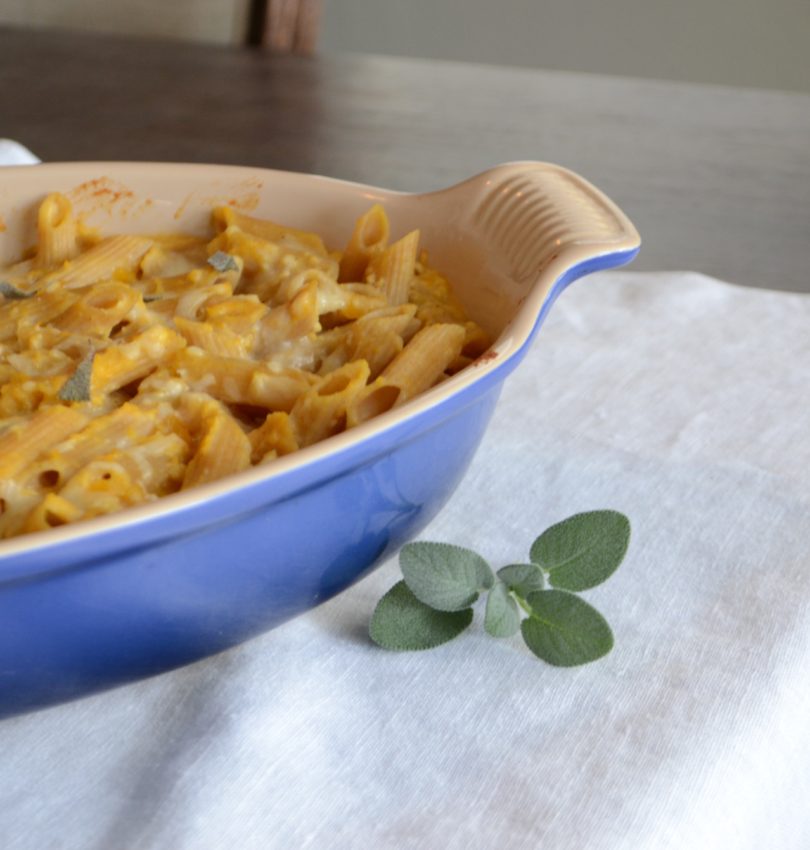 Baked Butternut Squash Mac & Cheese