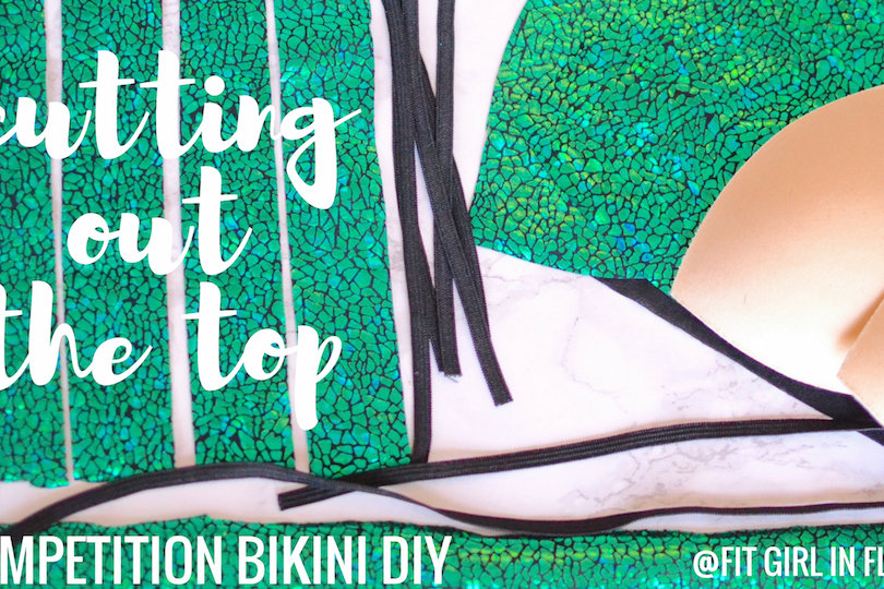 Cutting Out Your Competition Bikini Top