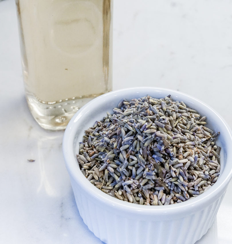 Homemade Lavender Simple Syrup