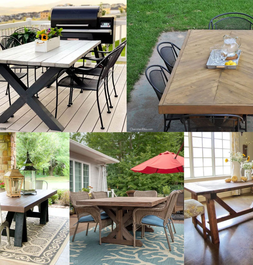 5 DIY Patio Tables We Love