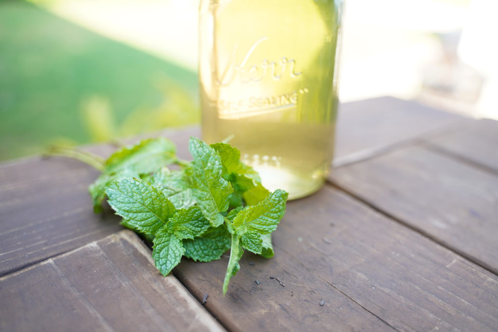 How to make mint syrup for big batch mojitos