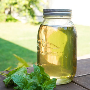 Mint infused simple syrup recipe