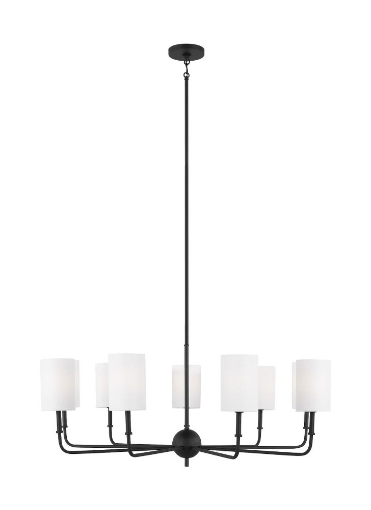 Visual Comfort nine light transitional chandelier for $500