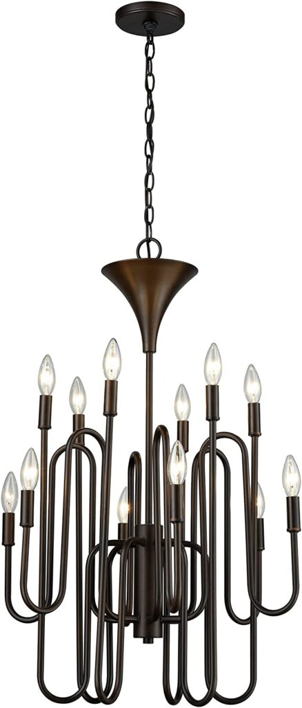 Dense multilight chandelier under $250.